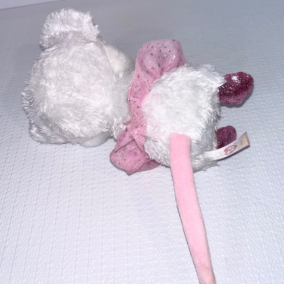 Ty Beanie Boos Moonlight Ballerina Mouse Plush 7" Toy Stuffed Animal Pink Tutu - Picture 3 of 3